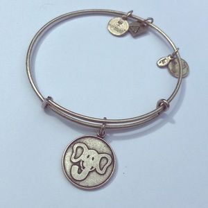 Elephant Alex and Ani bracelet